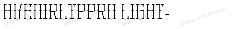 AVENIRLTPPRO LIGHT字体转换 AVENIRLTPPRO LIGHT字体转换